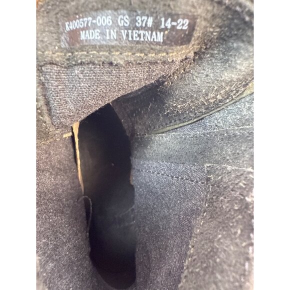 Camper Milah Green Combat Boots Women's Size EU 37 US 7 - Picture 10 of 11